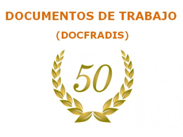 Publicación del DOCFRADIS número 50