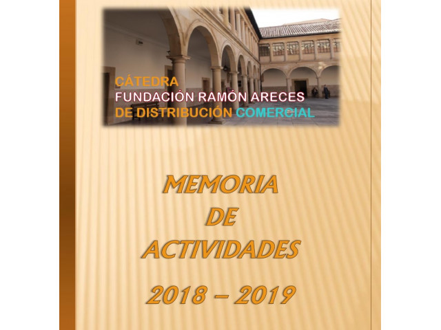 Publicación de la memoria de actividades 2018 - 2019