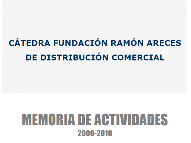 Memoria de actividades 2009-2010