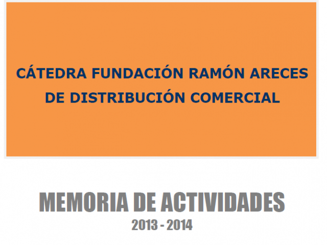 Memoria de actividades 2013-2014